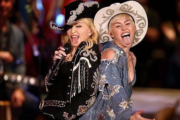 Miley Cyrus Madonna Cowgirl Hats MTV Unplugged Miley Cyrus Madonna Cowgirl Hats MTV Unplugged