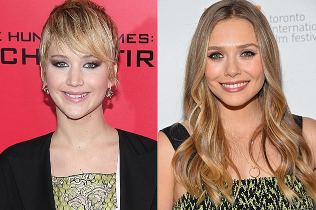 Jennifer Lawrence Elizabeth Olsen Jennifer Lawrence Elizabeth Olsen
