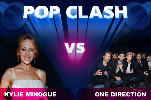 Pop Clash Kylie Minogue One Direction Pop Clash Kylie Minogue One Direction