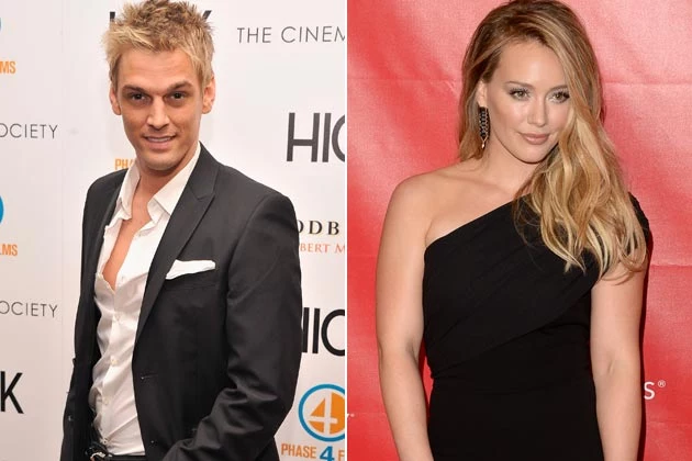 Aaron Carter Hilary Duff Aaron Carter Hilary Duff