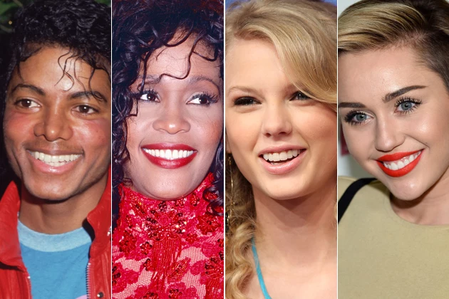 Michael Jackson Whitney Houston Taylor Swift Miley Cyrus Michael Jackson Whitney Houston Taylor Swift Miley Cyrus