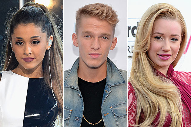 Ariana Grande, Cody Simpson and Iggy Azalea Ariana Grande, Cody Simpson and Iggy Azalea