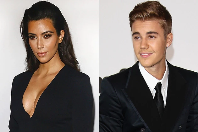 Kim Kardashian and Justin Bieber Kim Kardashian and Justin Bieber