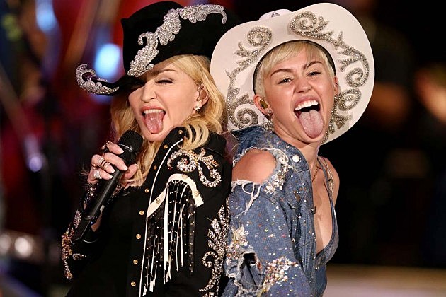 Madonna Miley Cyrus Madonna Miley Cyrus