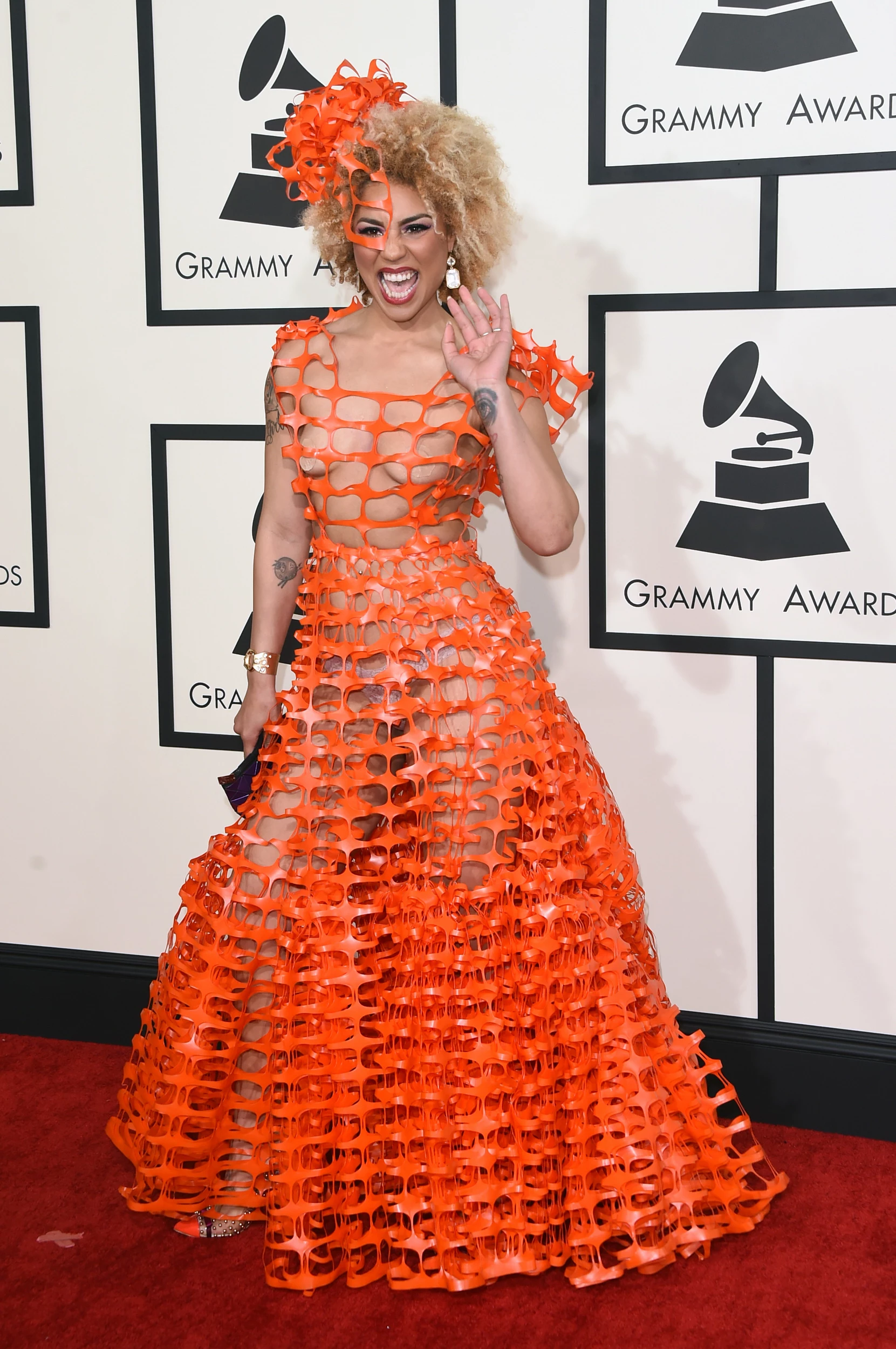 joy-villa-wears-plastic-dress-to-2015-grammy-awards-photo