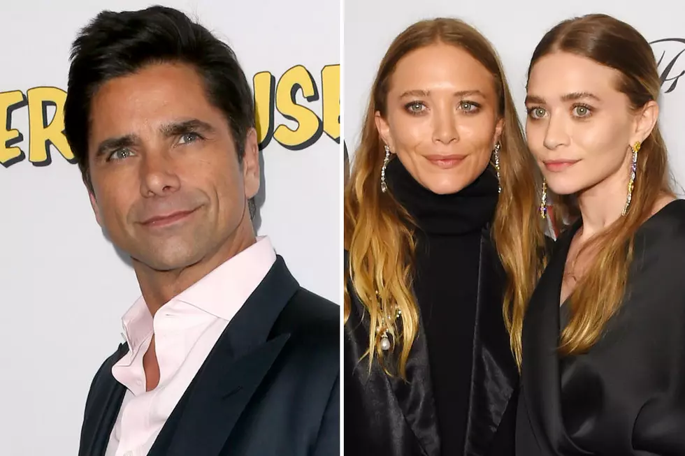 Tiny Olsen Twins Ruthlessly Attack John Stamos in Throwback Video