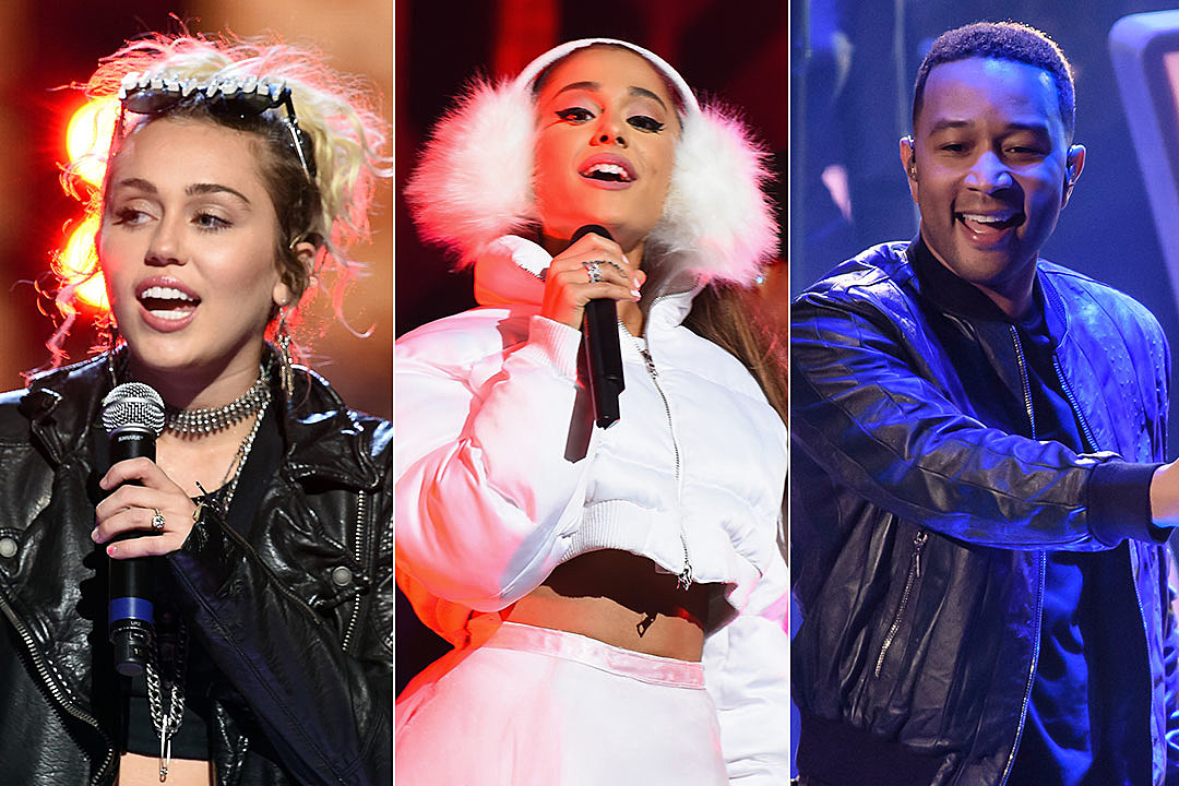 Miley Cyrus / Ariana Grande / John Legend