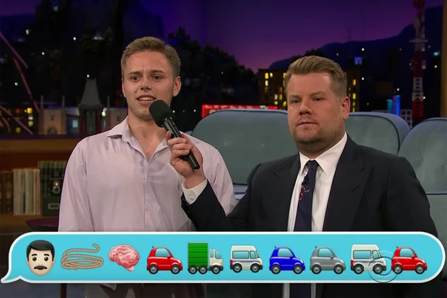 emoji news with James Corden