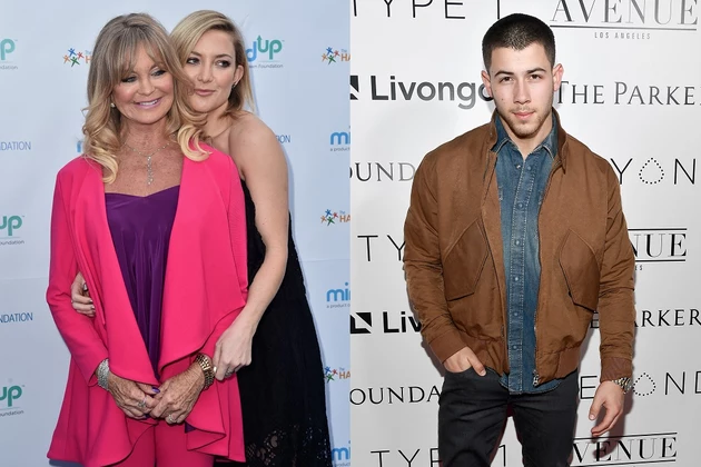 Goldie Hawn, Kate Hudson and Nick Jonas
