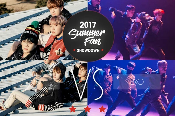 Exo Vs Bts 2017 | bts vs exo 2017 summer fan showdown round 2 Exo Vs Bts 2017 | bts vs exo 2017 summer fan showdown round 2