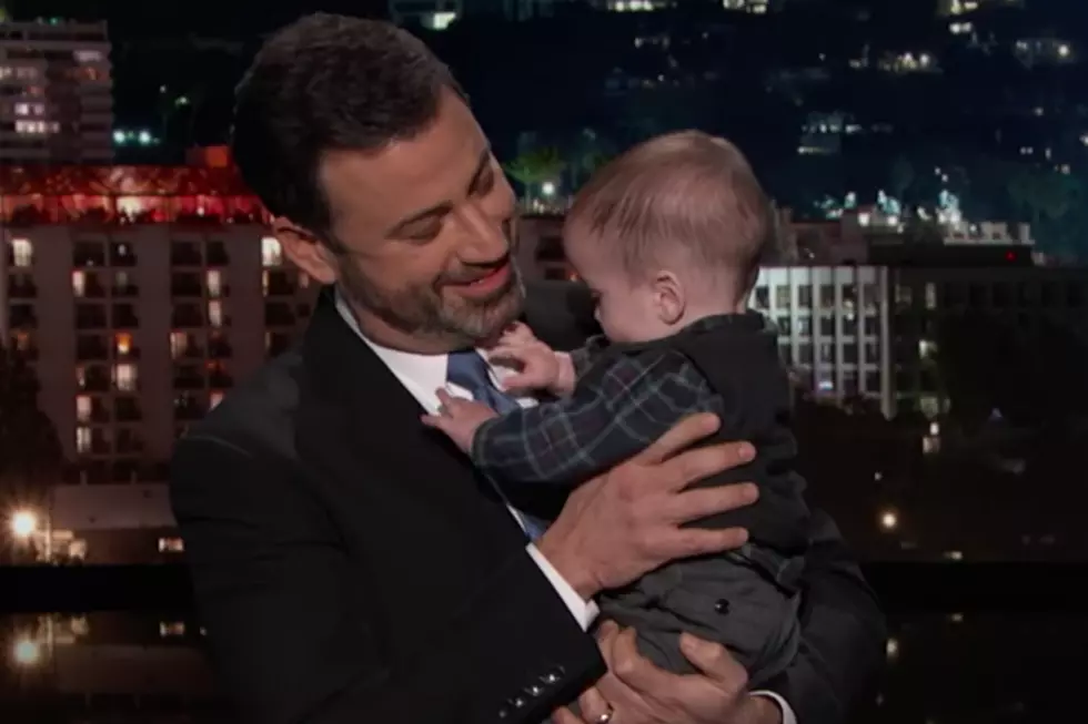 Jimmy Kimmel Tearily Introduces Son to ‘Live!’ Audience After Heart Surgery