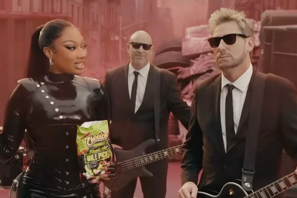 Nickelback and Megan Thee Stallion Team Up to Announce Return of Flamin’ Hot Dill Pickle Cheetos (No, Really)