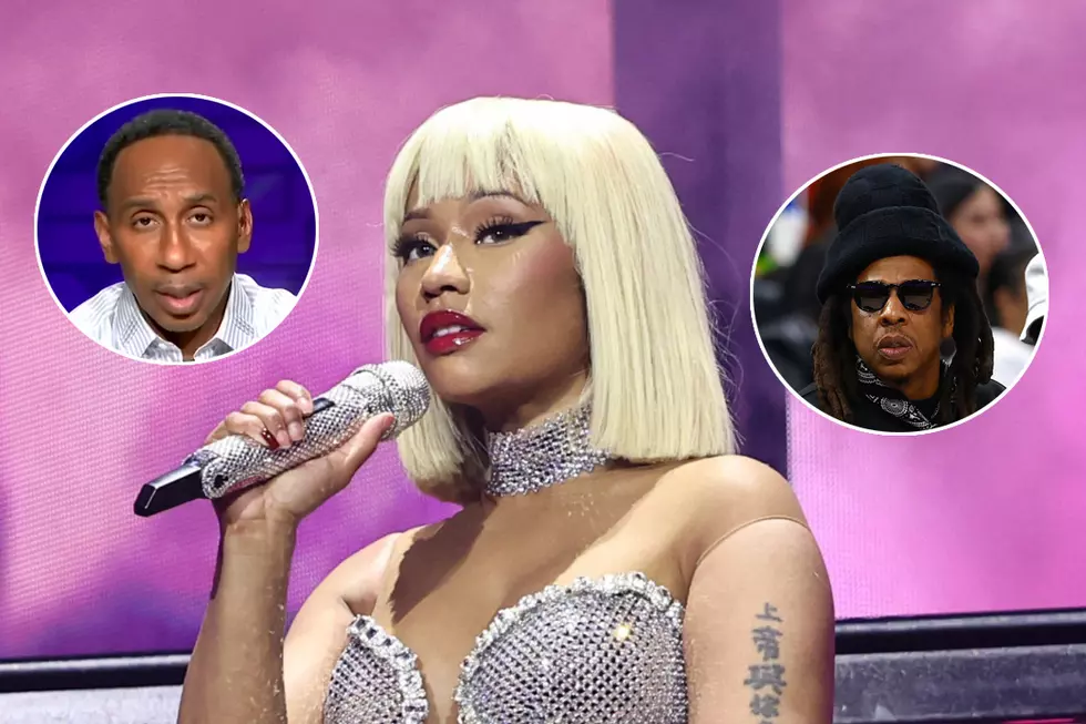 Nicki Minaj Fires Back at Stephen A. Smith After He Calls Her ‘Unappreciative’ for Going In on Jay-Z Over 2025 Super Bowl Performer Pick